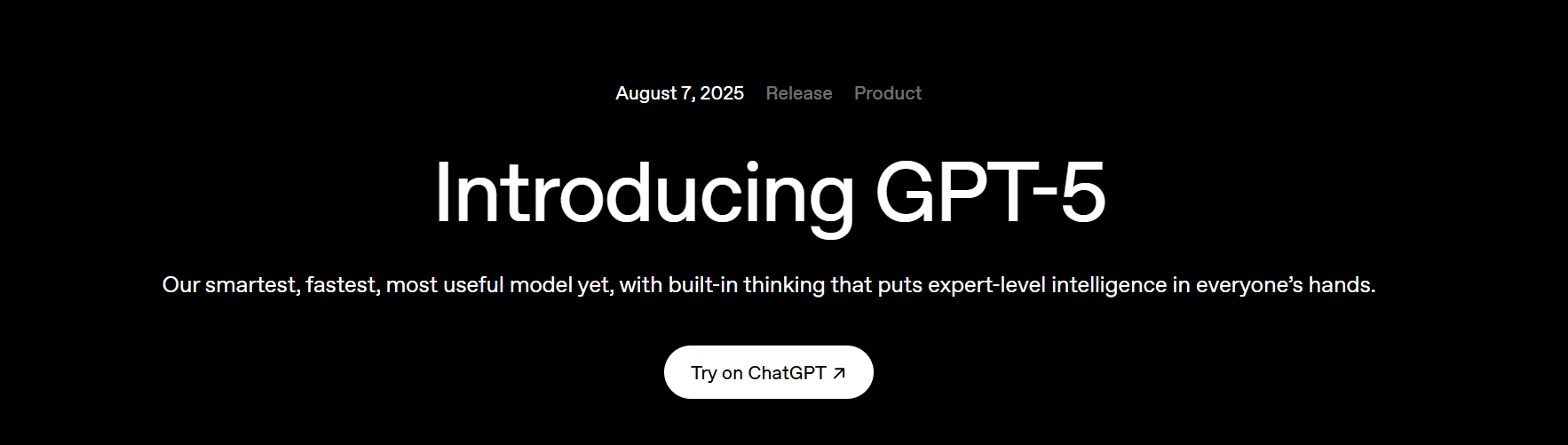 Chat GPT 5 API и релиз | Как новая модель OpenAI меняет правила игры
