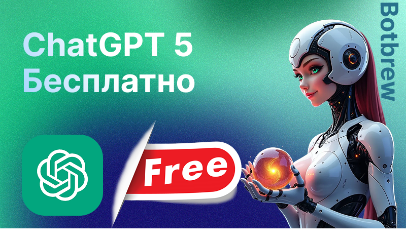 Лучшие бесплатные ГПТ | Как обойти ограничения и использовать ChatGPT 5 в России в 2025 году