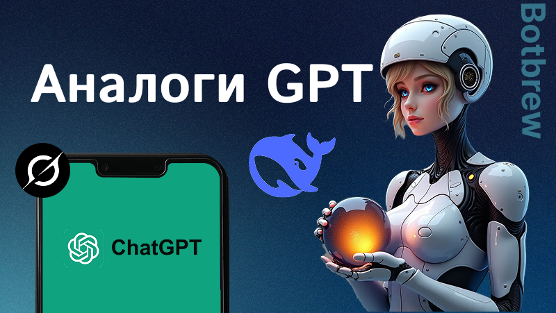 Аналог ГПТ: Лучшие альтернативы ChatGPT для России и СНГ в 2025 году